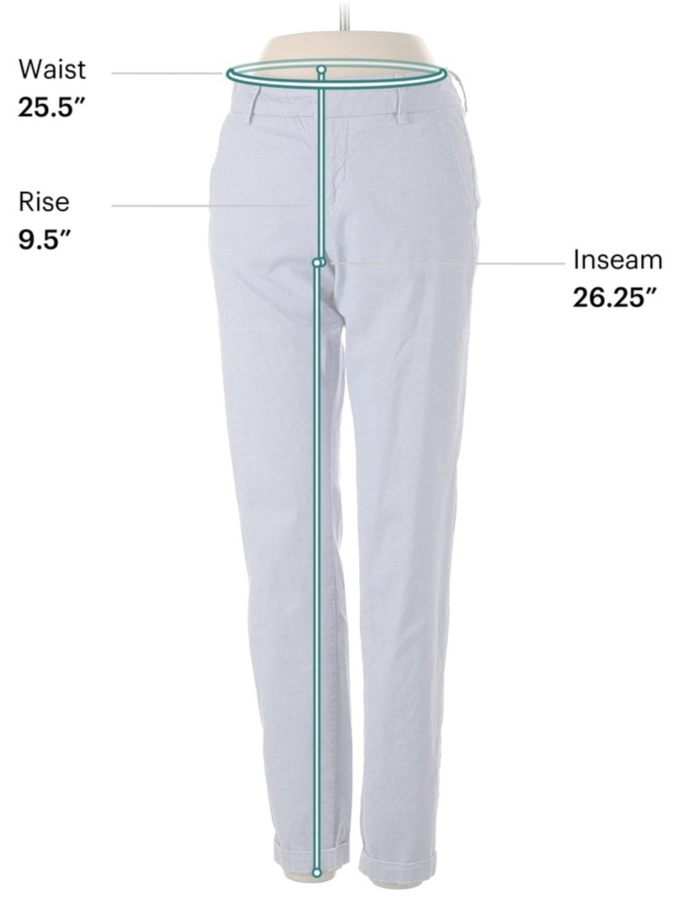 H&M L.O.G.G. Seersucker Casual Pants - Picture 11 of 11